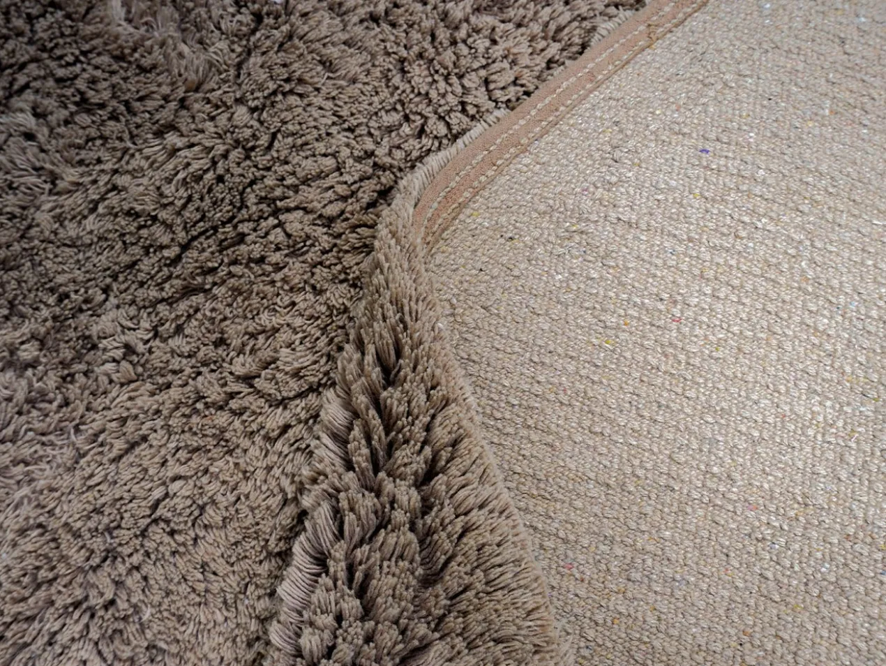 Wasbaar Vloerkleed Beach – Taupe 140 x 200 cm