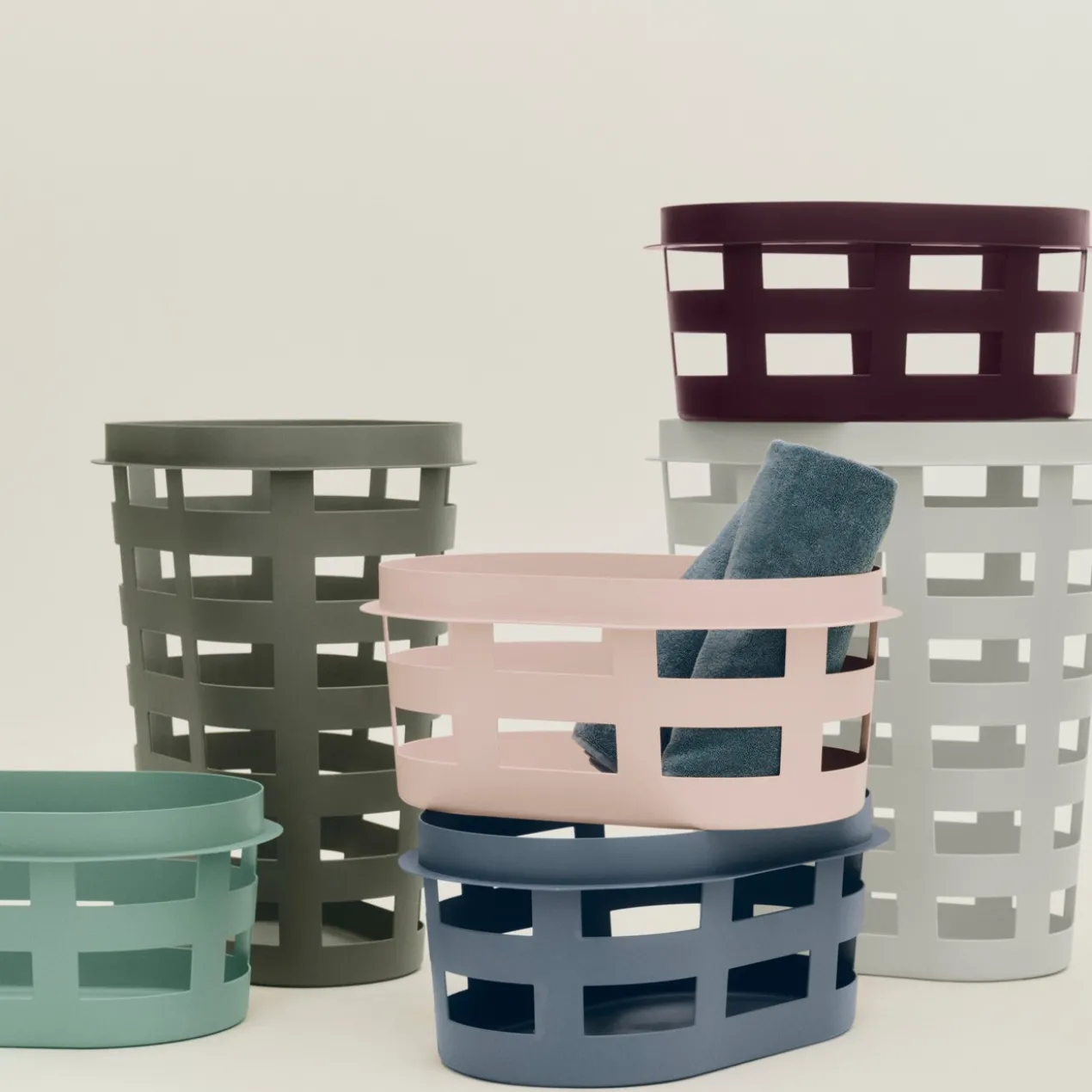 Wasmand Basket S pink
