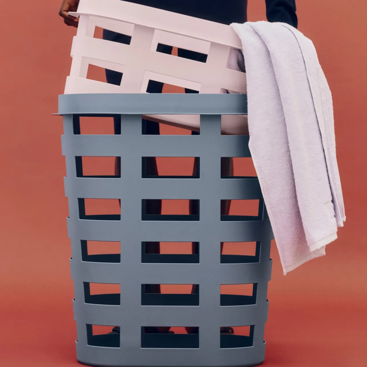 Wasmand Basket S pink