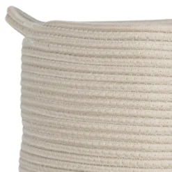 Wasmand katoen pistachio green Ø35 cm