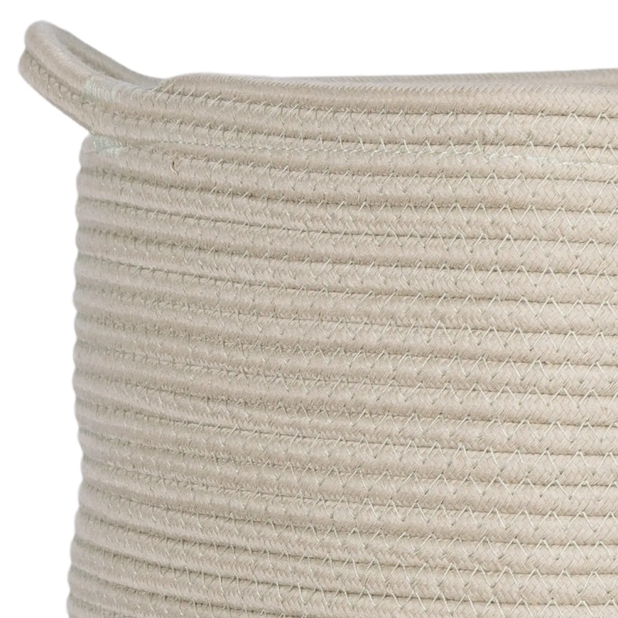 Wasmand katoen pistachio green Ø35 cm