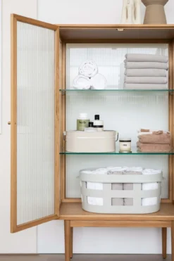 Wasmand Laundry Basket S nougat