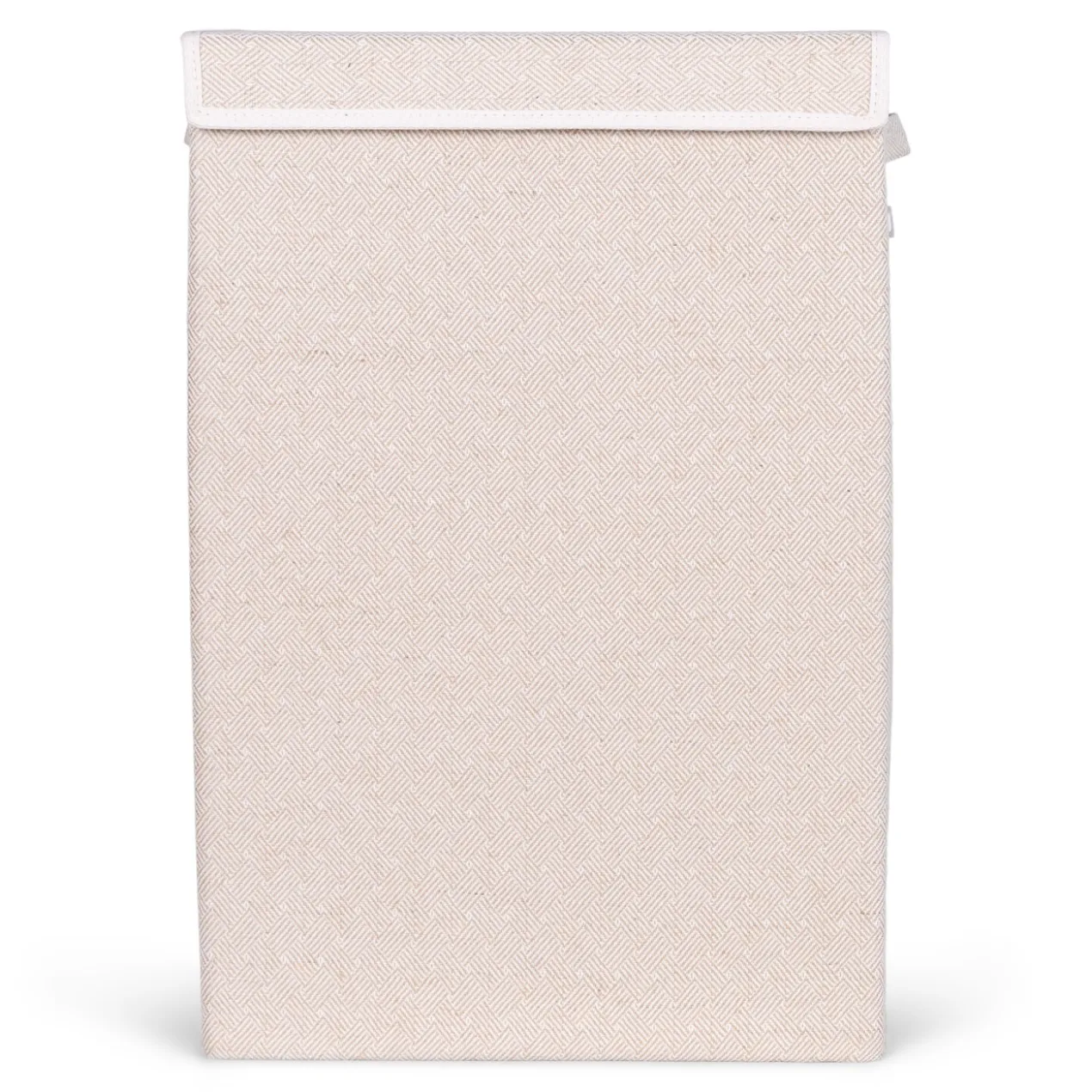 Wasmand rechthoek beige square 40x30 cm