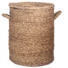 Waterhyacint wasmand met deksel XL