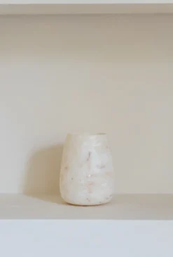 Waxinelichthouder Alabaster Ø15 cm