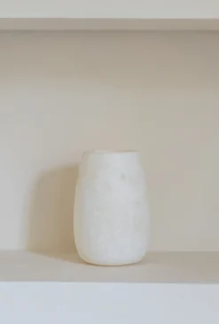 Waxinelichthouder Alabaster Ø20 cm