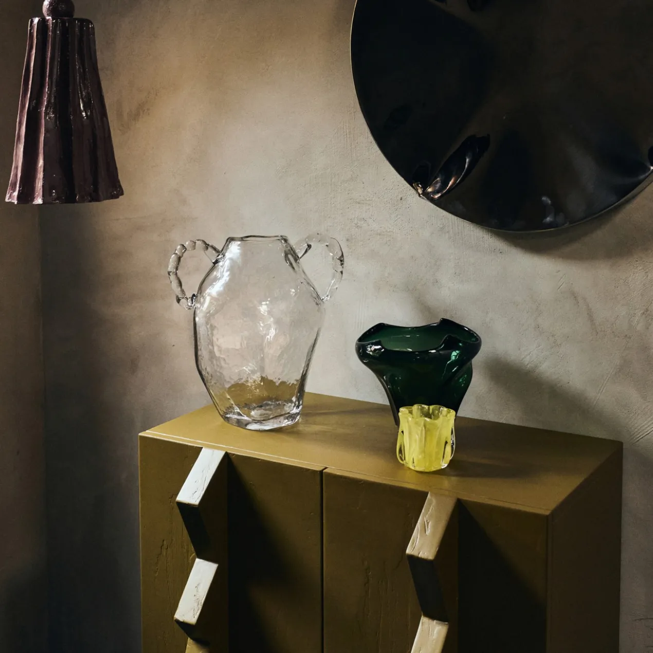 Waxinelichthouder Coralla lime