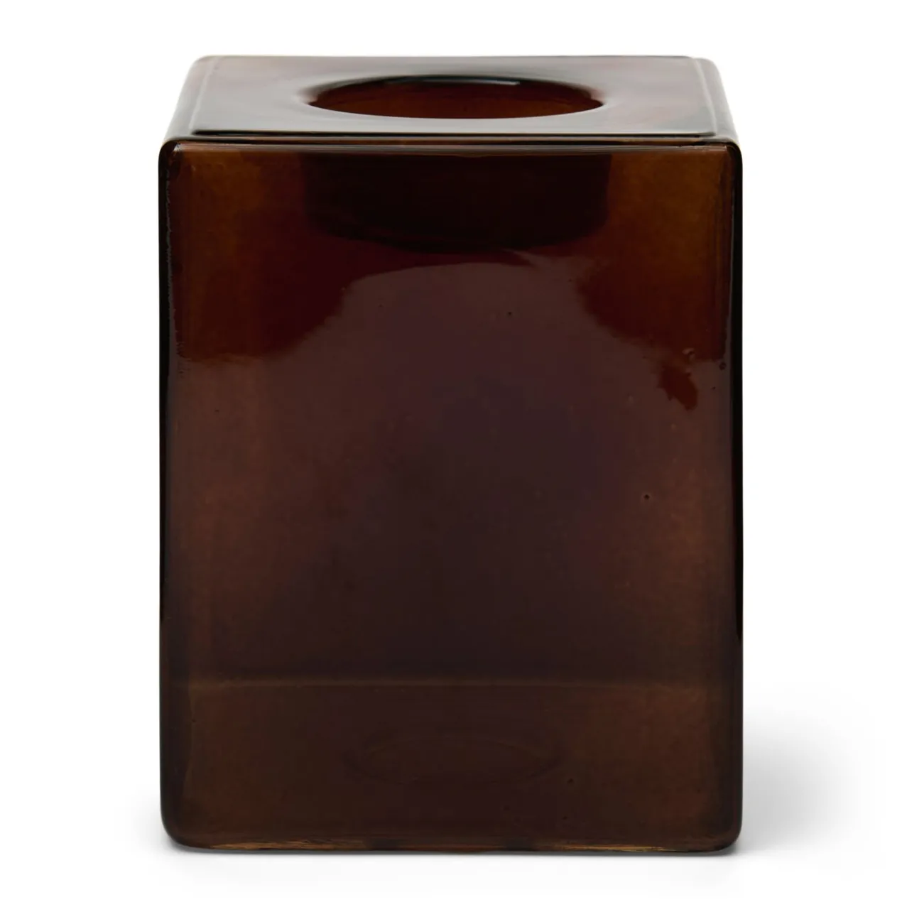 Waxinelichthouder Pia H10 cm brown