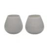 Waxinelichthouder Tasman XS Ø12,5 cm ivory - set van 2