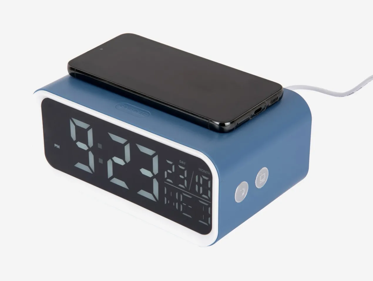 Wekker Chunky LED - Klassiek blauw