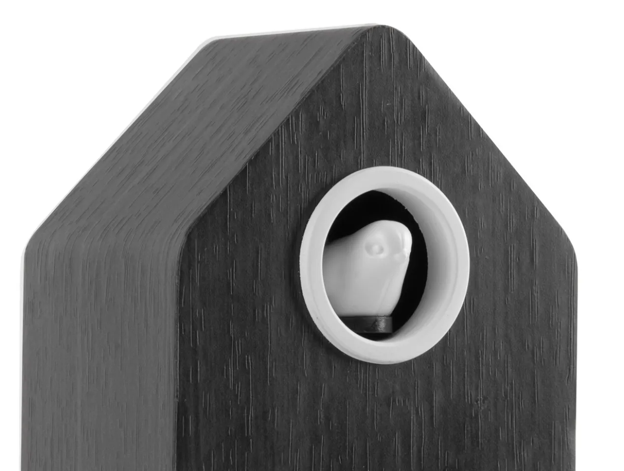 Wekker Cuckoo LED - Zwart hout