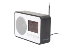Wekker FM Radio - Zwart