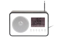 Wekker FM Radio - Zwart