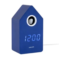 Wekker Koekoek LED Kobaltblauw