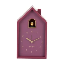 Wekker Modern Cuckoo Oro Donkerpaars