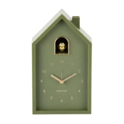 Wekker Modern Cuckoo Oro Luxegroen