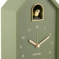 Wekker Modern Cuckoo Oro Luxegroen