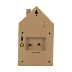 Wekker Modern Cuckoo Oro Mokkabruin