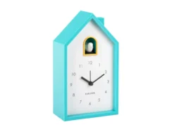 Wekker Modern Cuckoo - Turquoise blauw