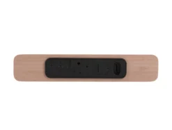 Wekker Retro Flat LED - Heldergeel