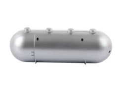 Wekker Retro Tube - Zilver