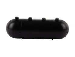 Wekker Retro Tube - Zwart