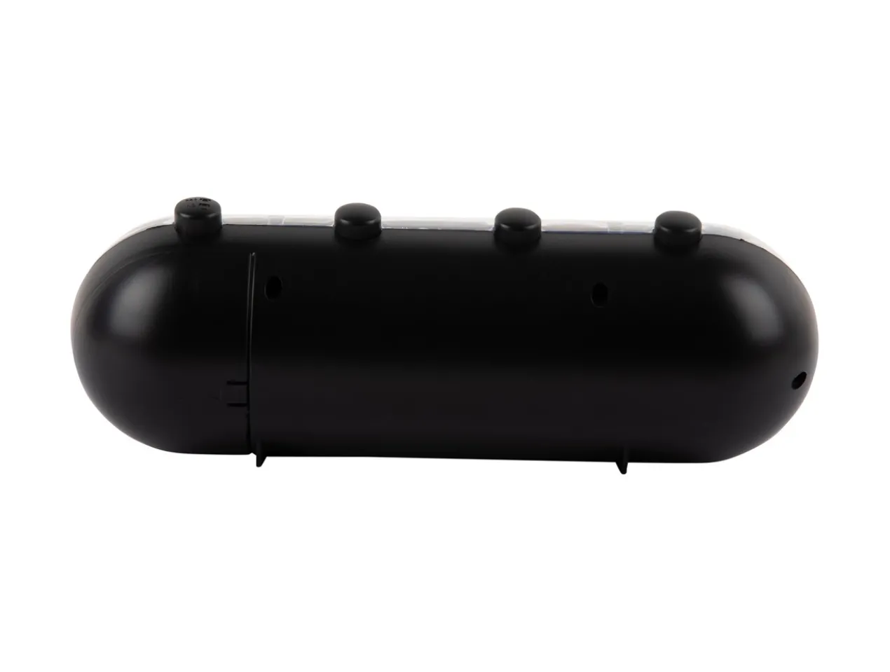 Wekker Retro Tube - Zwart