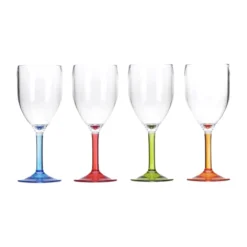 Wijnglas Party Goblet Acryl - set van 4