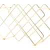 Wine rack Diamonds iron gold plated