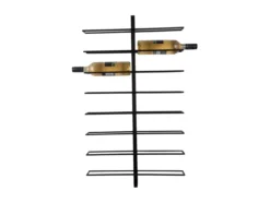 Wine rack Dual metal matt black