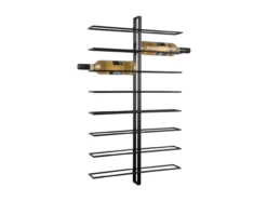 Wine rack Dual metal matt black