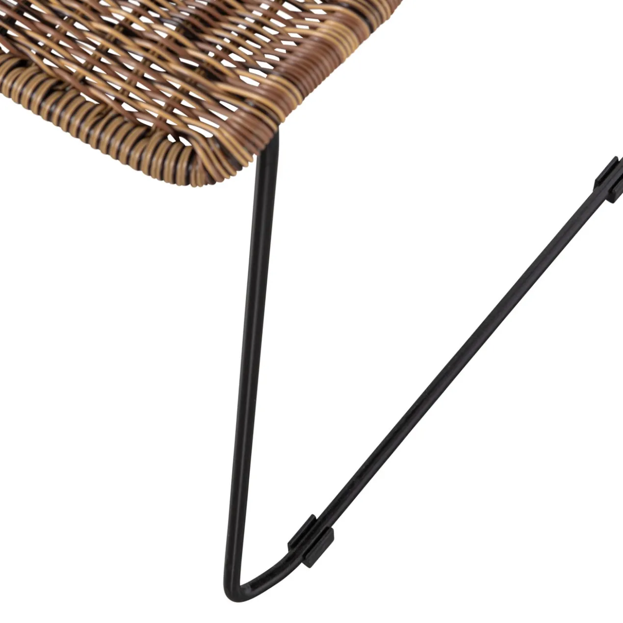 Wings tuinstoel wicker naturel - set van 2