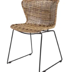 Wings tuinstoel wicker naturel - set van 2