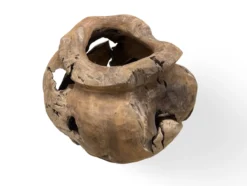 Wortelhouten planter uniek Indonesië
