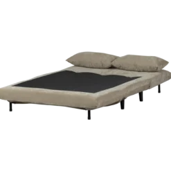 Xem 1-persoons slaapbank velvet naturel