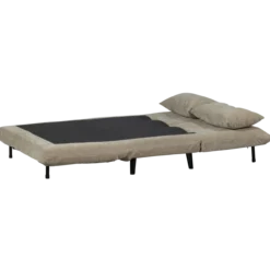 Xem 1-persoons slaapbank velvet naturel