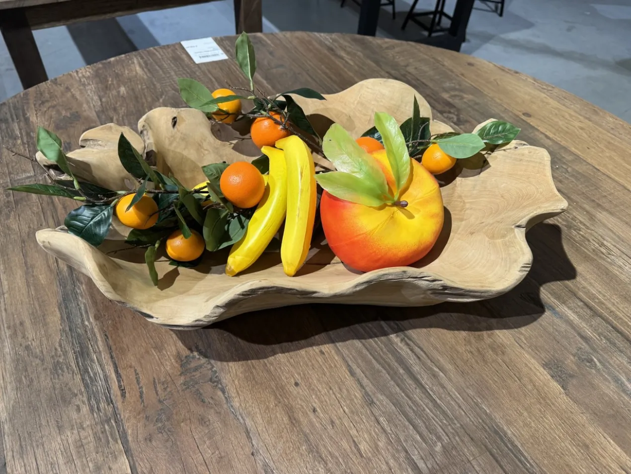 X0402062 houten schaal uniek