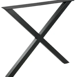 X-vorm poot metaal 1 stuks