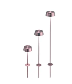 Zafferano buitenlamp Picchetto Sister Light Wifi koper