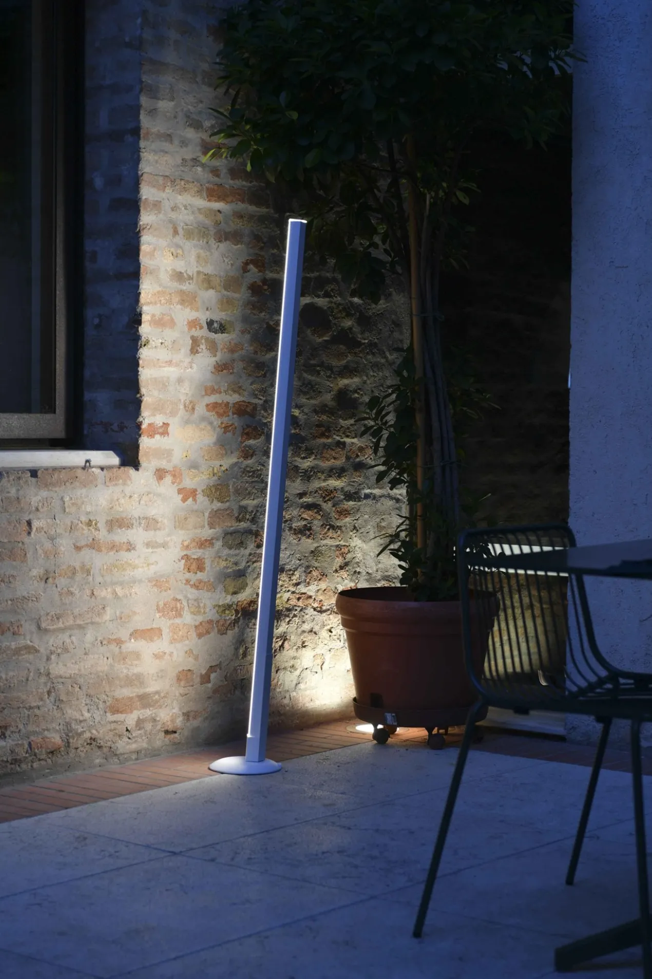 Zafferano lichtstaaf houder Pencil L, M en S roest