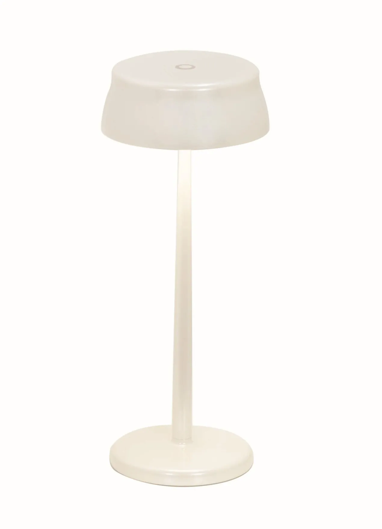 Zafferano oplaadbare tafellamp Sister Light Wifi parel wit