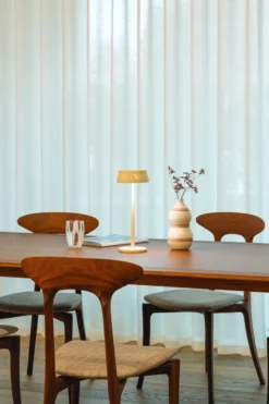 Zafferano oplaadbare tafellamp Sister Light Wifi parel wit