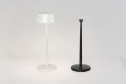 Zafferano oplaadbare tafellamp Sister Light wifi parel zwart