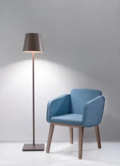 Zafferano oplaadbare vloerlamp XXL wit