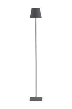 Zafferano oplaadbare vloerlamp XXL antraciet