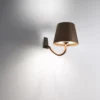 Zafferano oplaadbare wandlamp antraciet