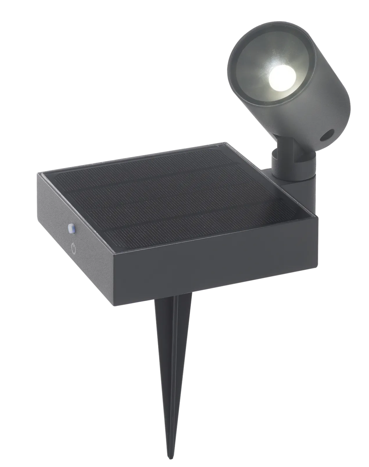 Zafferano zonne-energie spotlamp antraciet