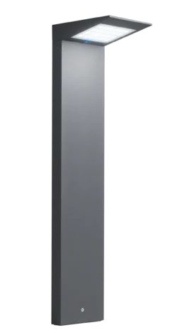 Zafferano zonne-energie vloerlamp antraciet