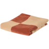 Zena plaid 130x170 cm velvet roestbruin/beige