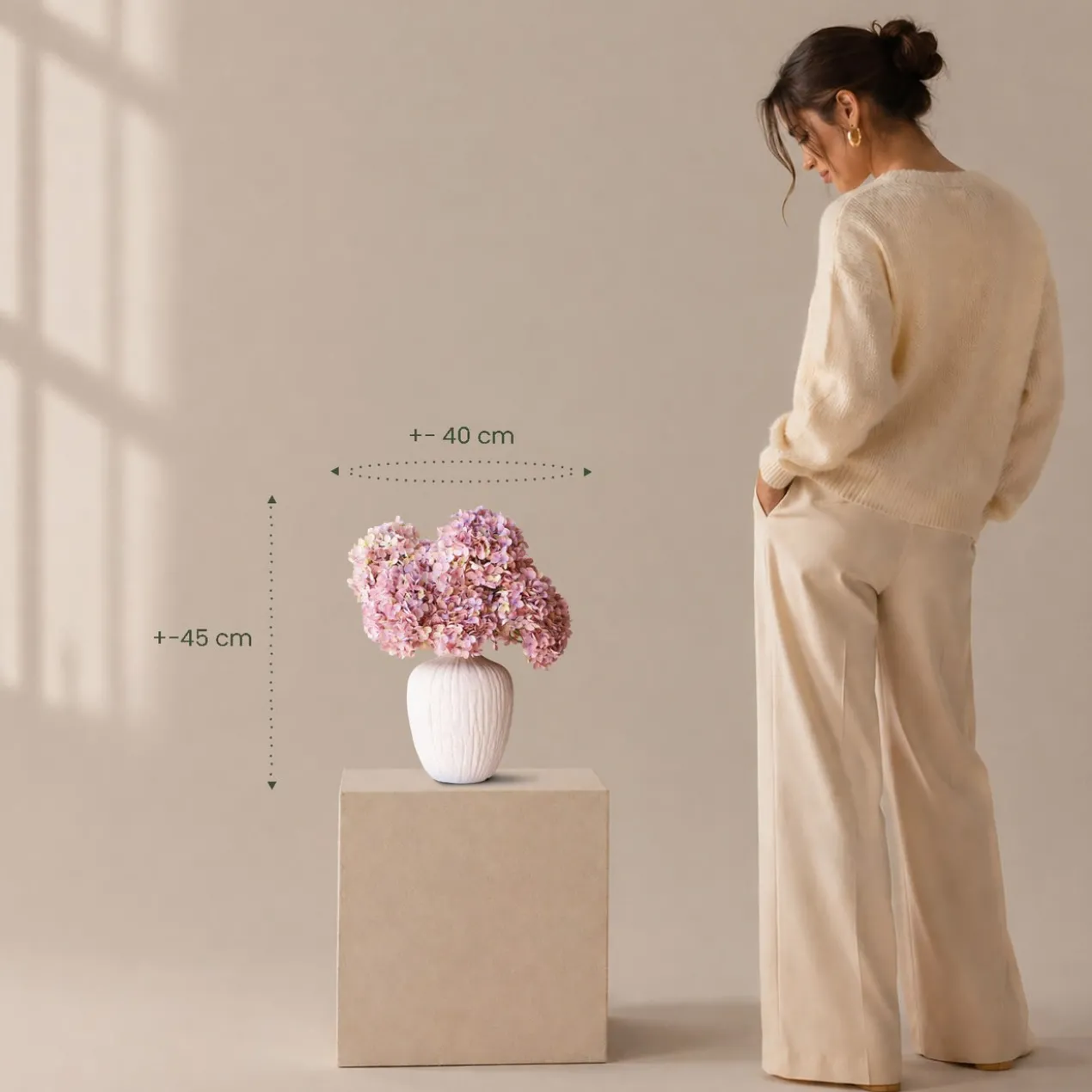 Zijden boeket Elara Bloom